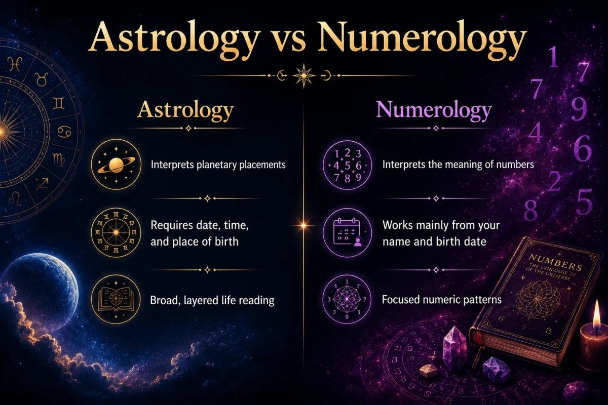 Astrology vs Numerology